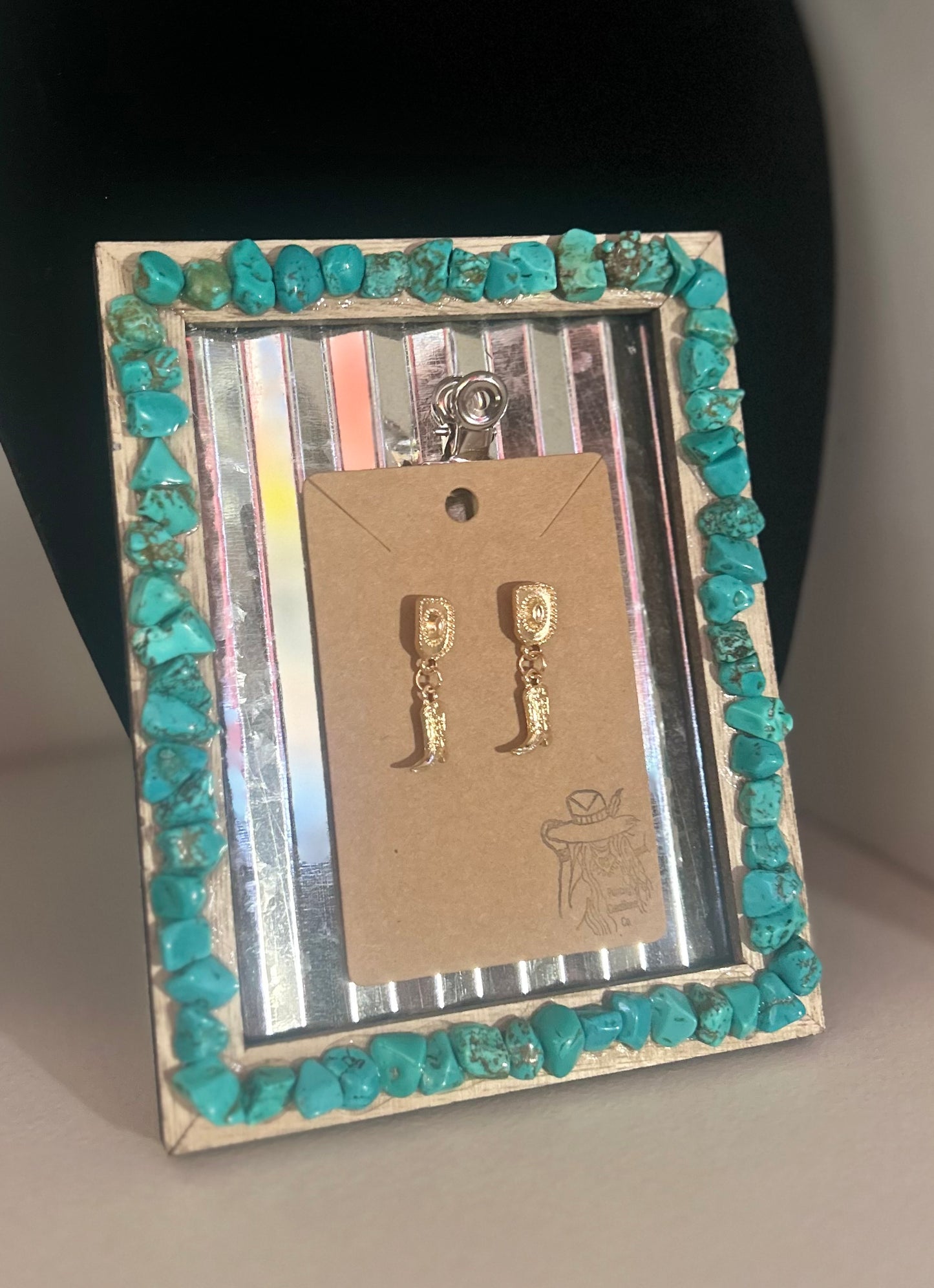 Cowboy Boot & Cowboy Hat Earrings