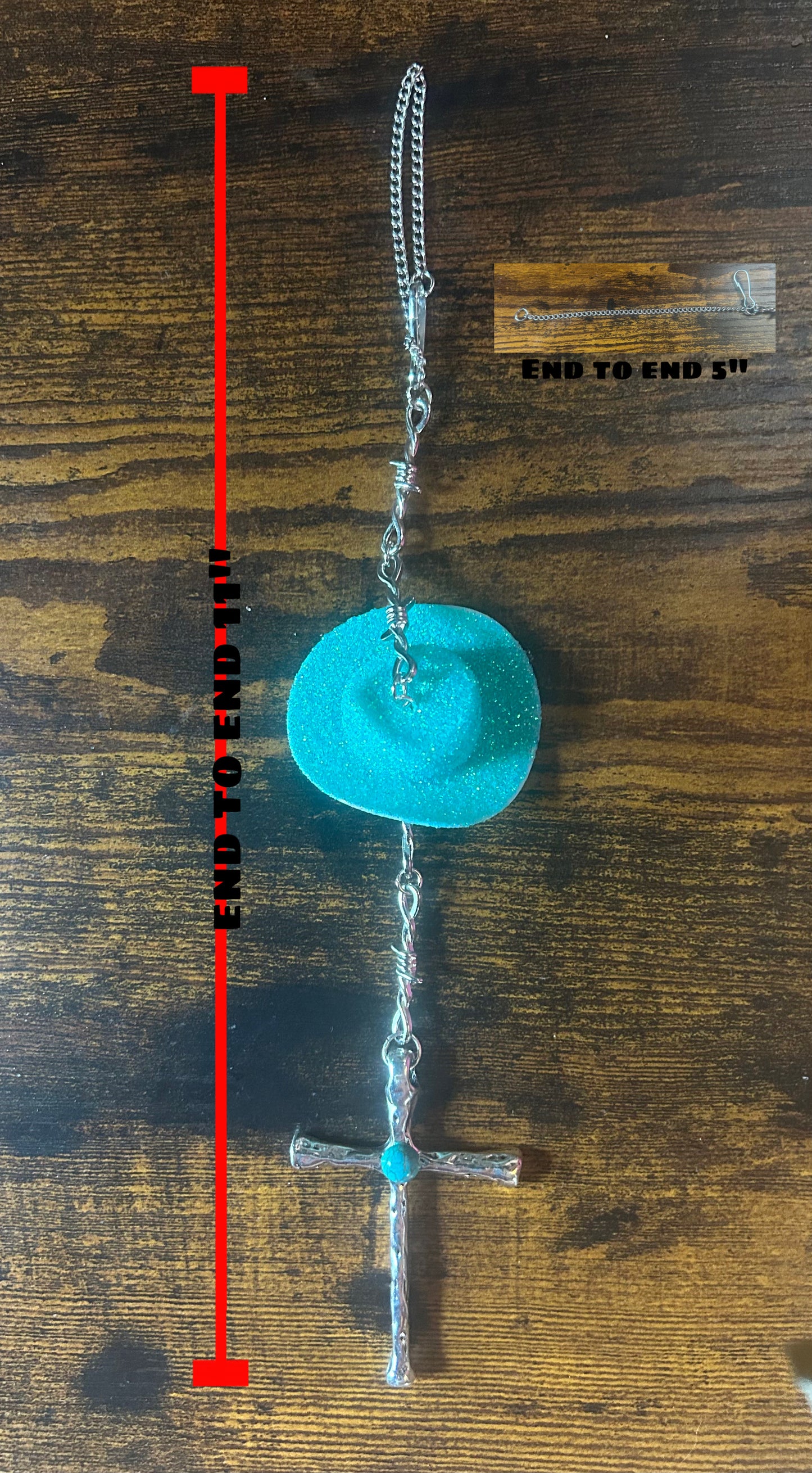 Cowgirls Faith Vehicle Charms Detentions
