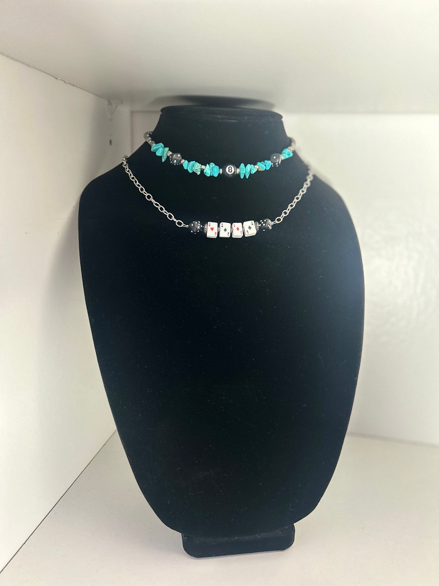 Playing Cards Necklace