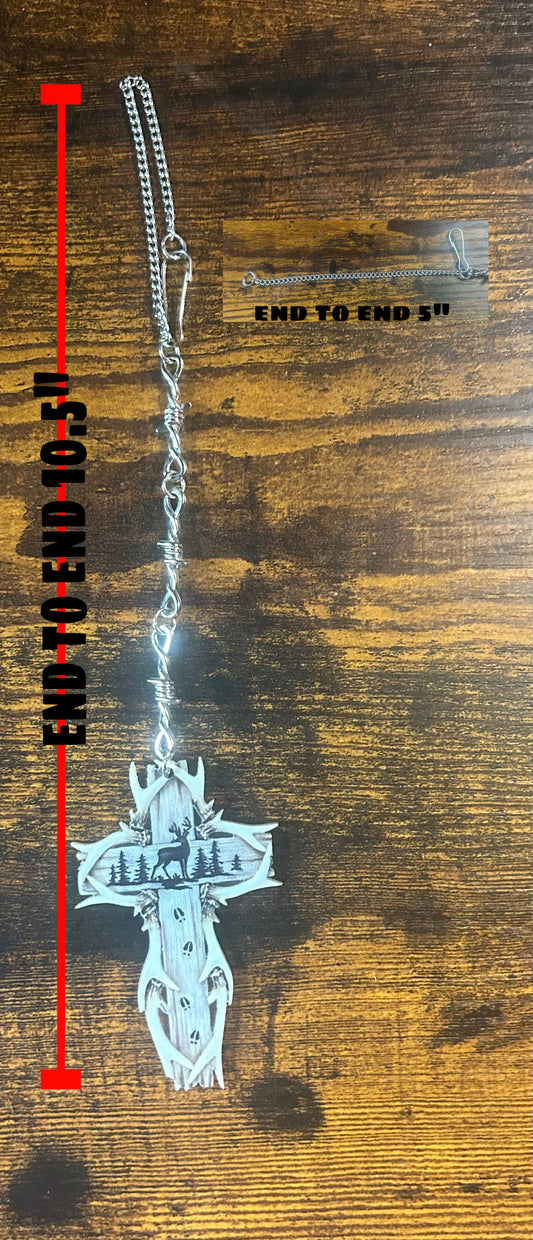 Faith & Horns Vehicle Charm