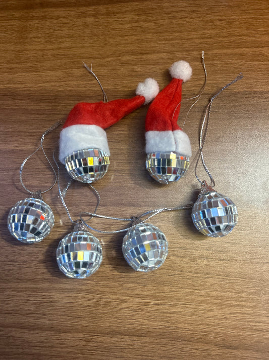 Santa Christmas ornaments