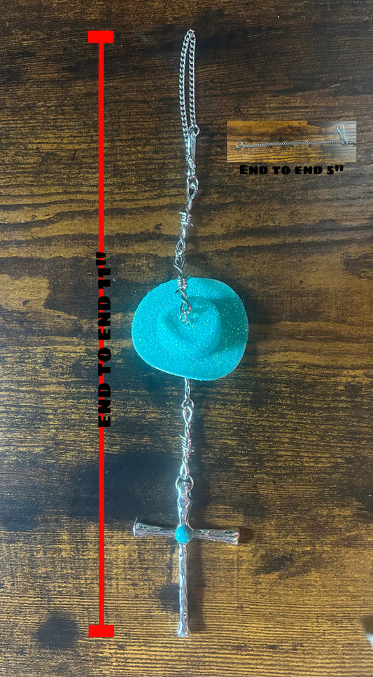 Cowgirls Faith Vehicle Charms Detentions