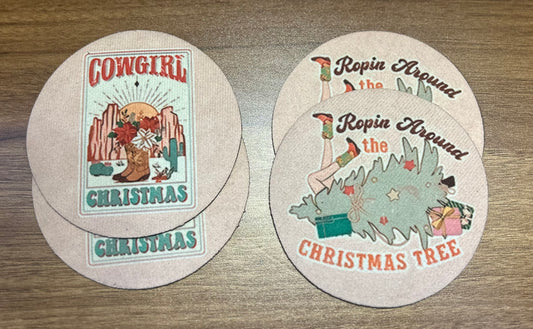 Cowgirl Coasters Set