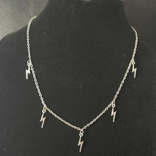 Lightning bolt necklace