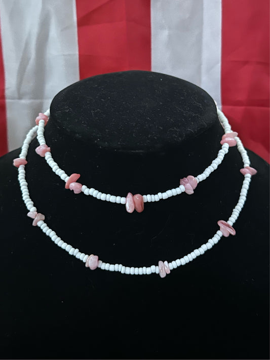 Pinkish Chunk Choker