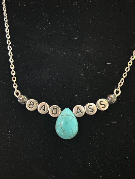 Bad A$$ Bar Necklace